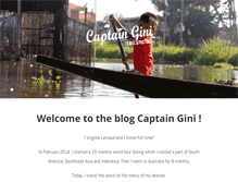 Tablet Screenshot of captaingini.com